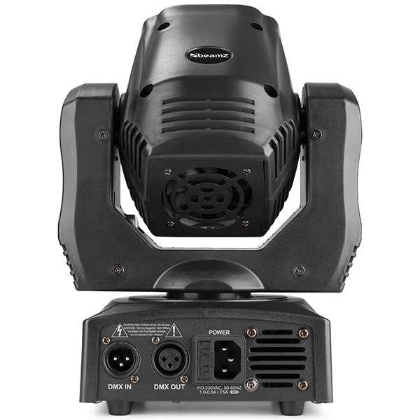 BEAMZ PANTHER80 LED MOVING HEAD WITH ROTATING LENSES 6X 12W RGBW