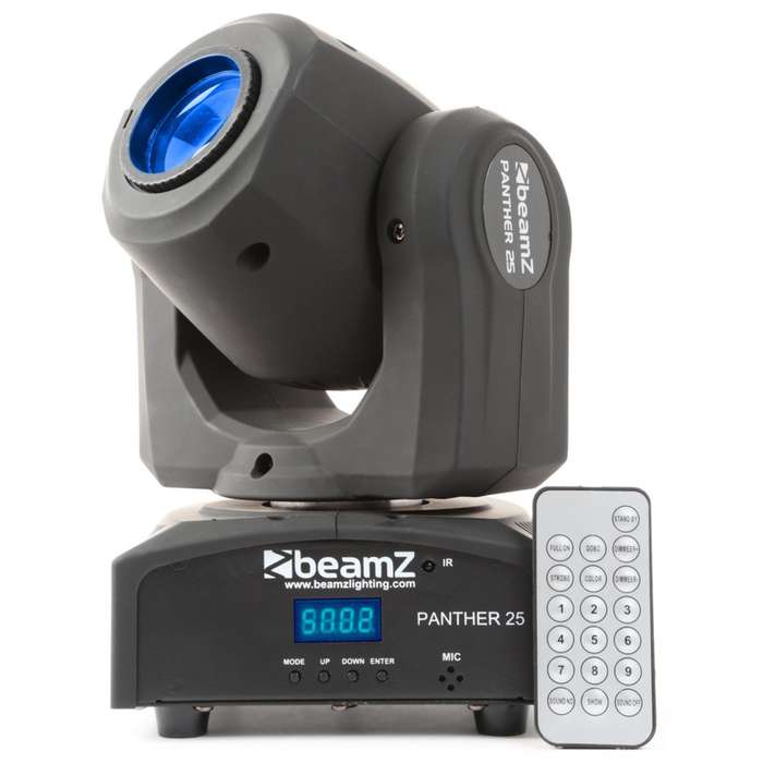 BEAMZ PANTHER25 LED MOVING HEAD SPOT 1x 12W