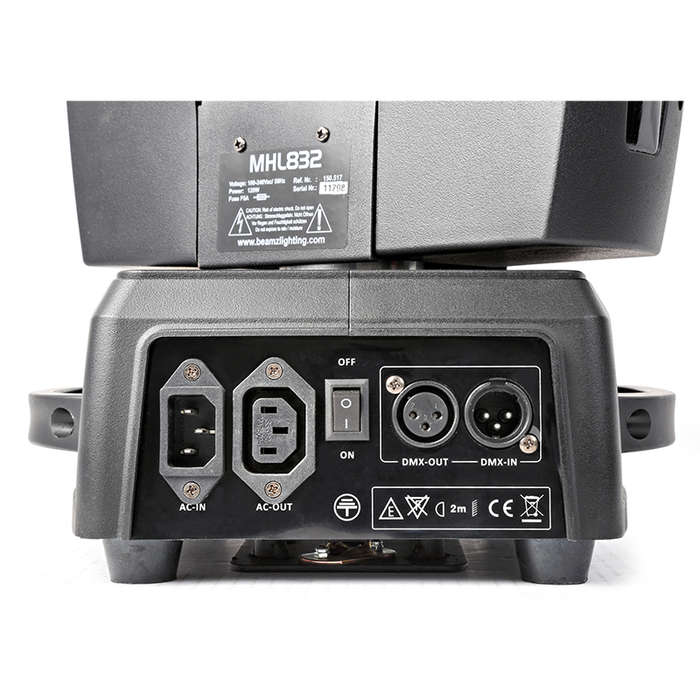 BEAMZ MHL832 LED DOUBLE SIDED MOVING HEAD
