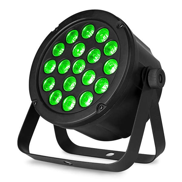 BEAMZ SLIMPAR45 LED PAR IP20 18x 3W RGB