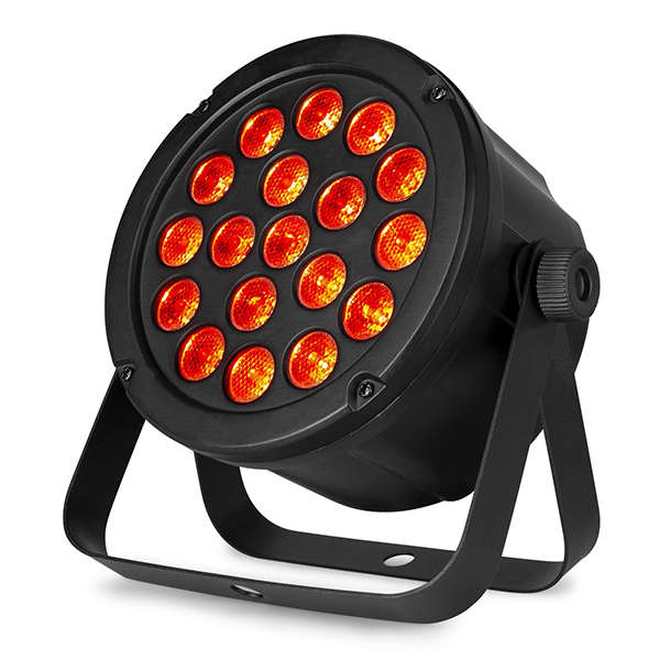 BEAMZ SLIMPAR45 LED PAR IP20 18x 3W RGB