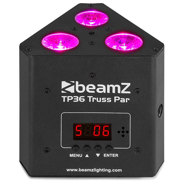 BEAMZ TP36 LED TRUSS PAR 3x 4W RGBUV
