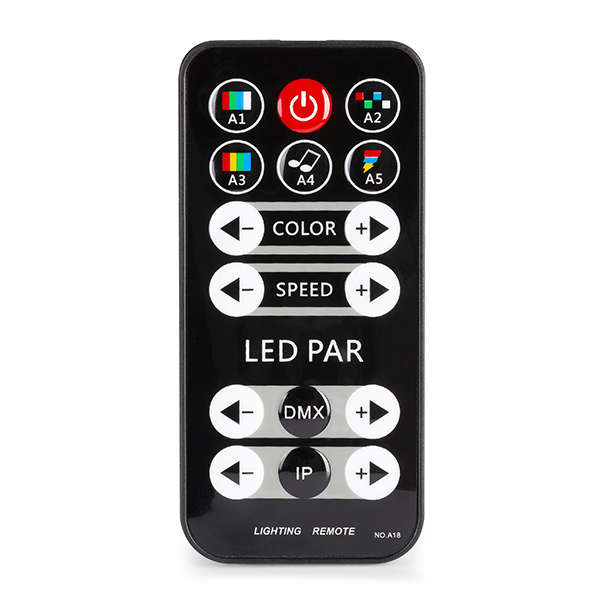 BEAMZ PARTYBAR11 SET 4 X COB PAR 4x 20W RGB