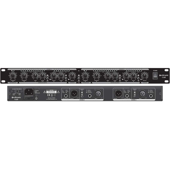 CITRONIC - CL22 STEREO COMPRESSOR / LIMITER / GATE