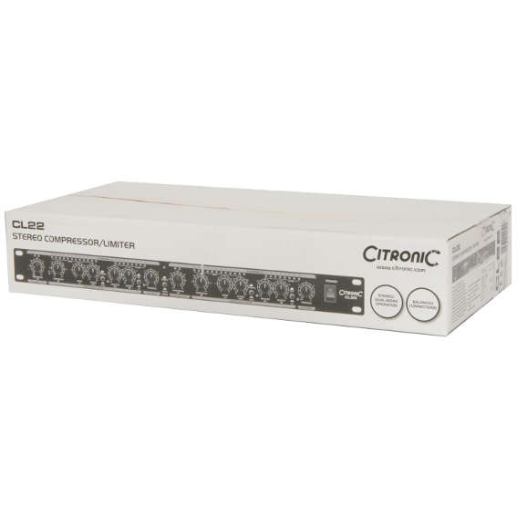 CITRONIC - CL22 STEREO COMPRESSOR / LIMITER / GATE