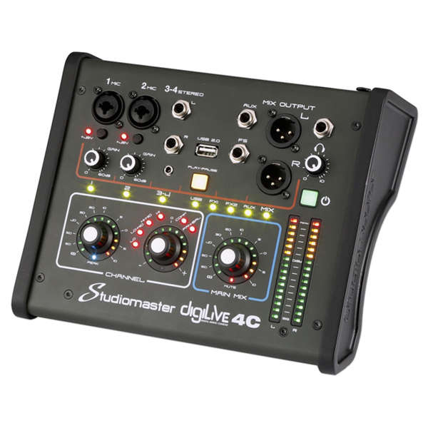 STUDIOMASTER - DIGILIVE4C 4 CH DIGITAL CONSOLE