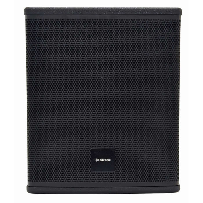 CITRONIC CASA-10BA ACTIVE SUBWOOFER SPEAKER 10IN BLACK 300W 8 OHM