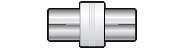 TVA ADAPTOR RF FEMALE TO RF FEMALE