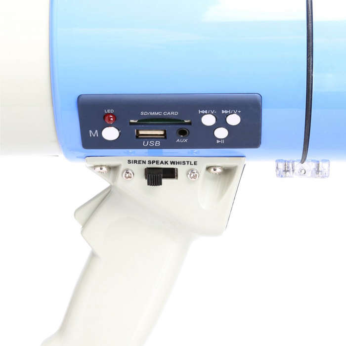 Vonyx - MEG060 MEGAPHONE WITH USB/SD AND SIREN