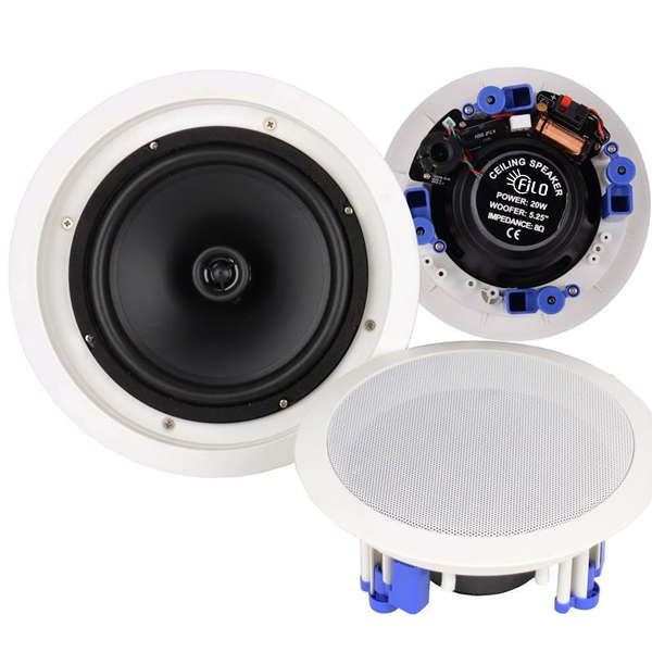 Filo - EC6V QUICK FIT METAL CEILING SPEAKER 100V 6.5in 10W