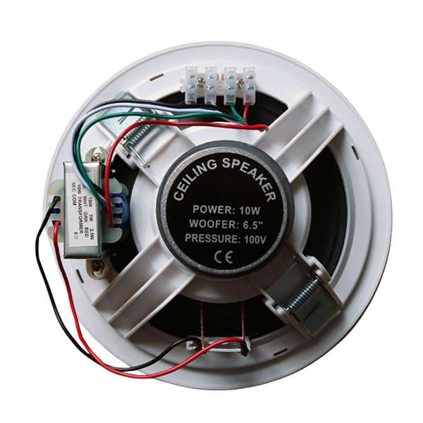 Filo - EC6V QUICK FIT METAL CEILING SPEAKER 100V 6.5in 10W