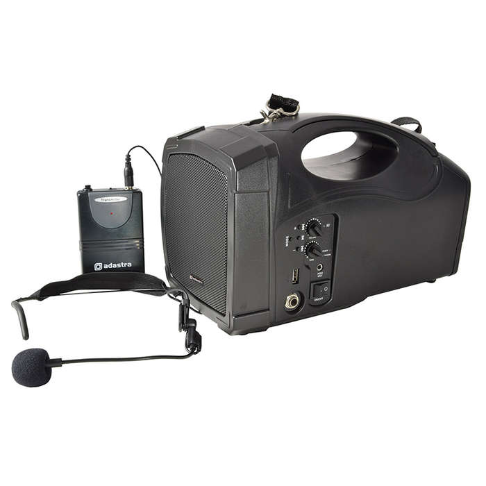 ADASTRA - H25B HANDHELD PA SYSTEM WITH VHF NECKBAND MIC WITH BT