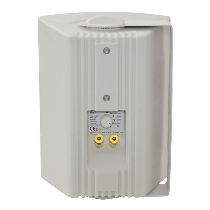 ADASTRA BC5V-W PASSIVE WALL MOUNT SPEAKER 5.25IN WHITE 45W 100V