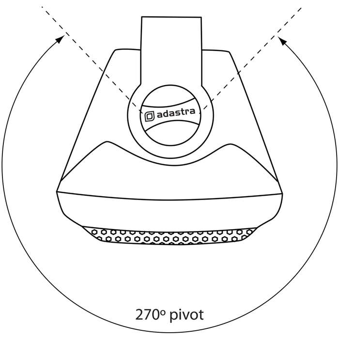 ADASTRA BC5V-W PASSIVE WALL MOUNT SPEAKER 5.25IN WHITE 45W 100V
