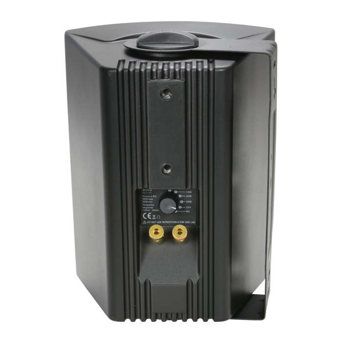 ADASTRA BC5V-B PASSIVE WALL MOUNT SPEAKER 5.25IN BLACK 45W 100V