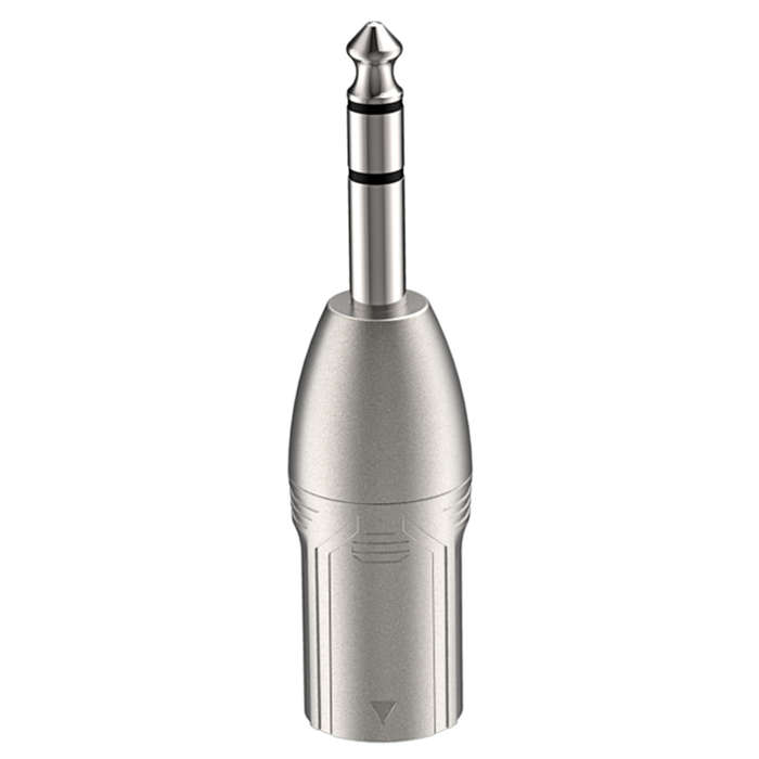 ROXTONE ADAPTOR XLR MALE TO 6.3mm STEREO MALE