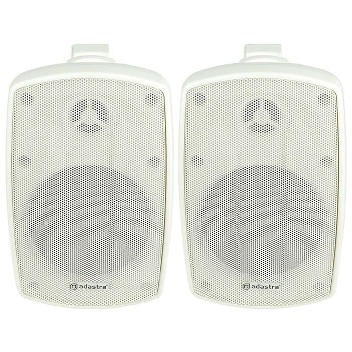 ADASTRA BH4-W PASSIVE WALL MOUNT SPEAKER 4IN WHITE 30W 8 OHM IP44 PAIR