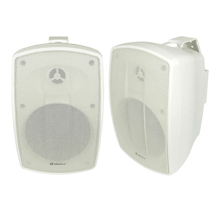 ADASTRA BH5-W PASSIVE WALL MOUNT SPEAKER 5IN WHITE 50W 8 OHM IP44 PAIR