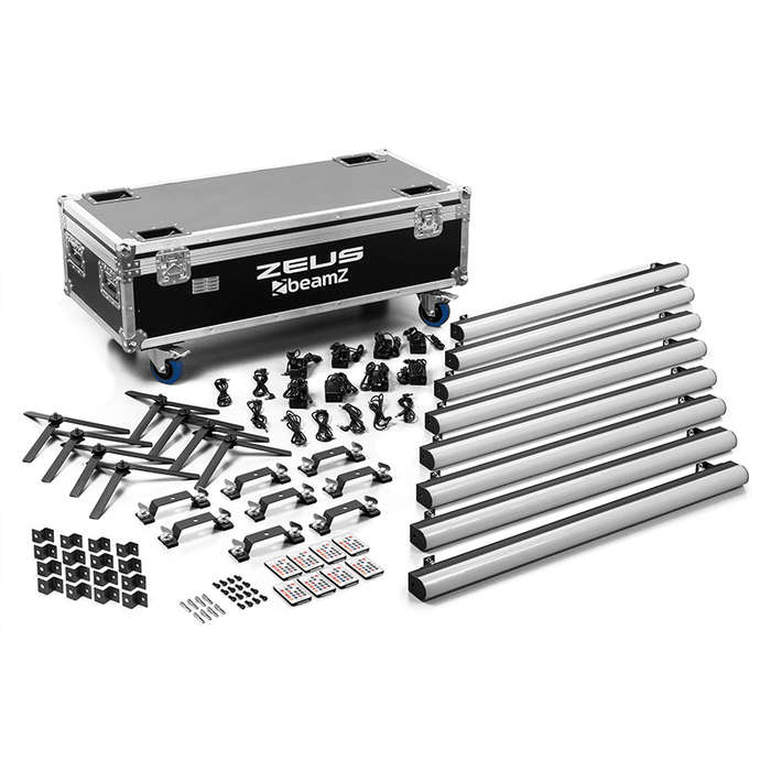 BEAMZ ZEUS LED TUBE IP20 RGBW [8 IN A FLIGHTCASE]