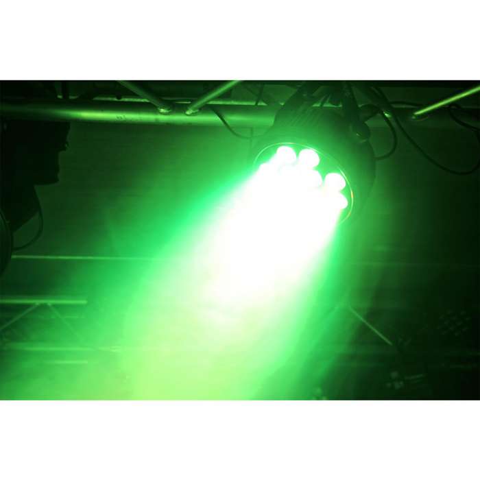 BEAMZ BT300 LED FLAT PAR IP20 12x 10W RGBAWUV