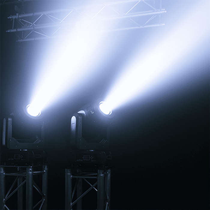 BEAMZPRO IGNITE300A LED MOVING HEAD BEAM-SPOT-WASH 1x 300W WITH ANIMATION [2 IN A FLIGHTCASE]