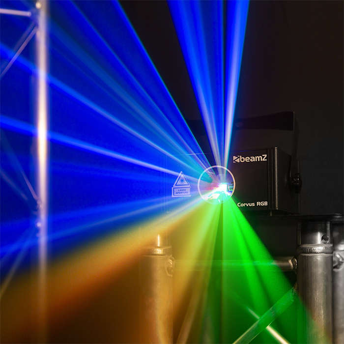 BEAMZ CORVUS LASER RGB