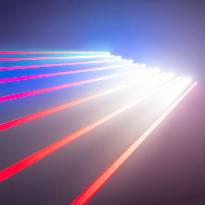 BEAMZ HYADEN LED MOVING BAR  7X 3W RGBW