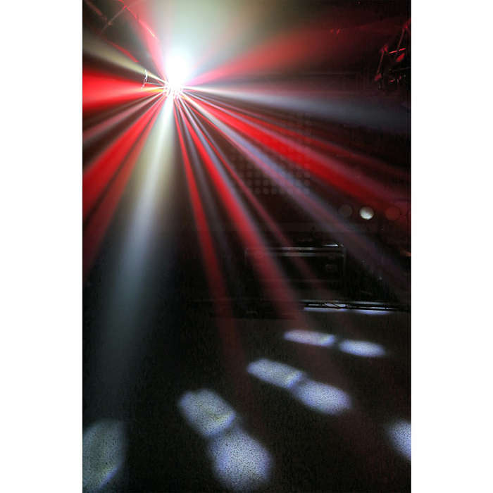 BEAMZ BUTTERFLY II LED MINI DERBY 6x 3W RGBAWUVP