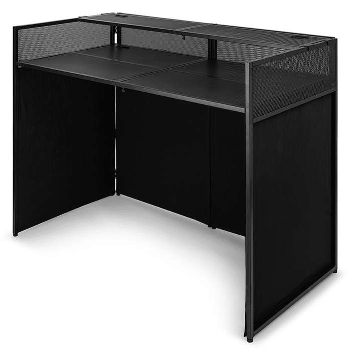 Vonyx - DB6 PRO DJ BOOTH WITH TV BRACKET 32" - 65"