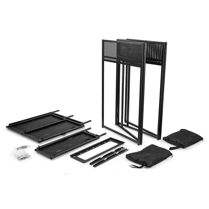Vonyx - DB6 PRO DJ BOOTH WITH TV BRACKET 32" - 65"