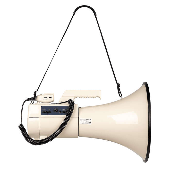 Vonyx - MEG150 MEGAPHONE 200W WITH RECORD AND SIREN