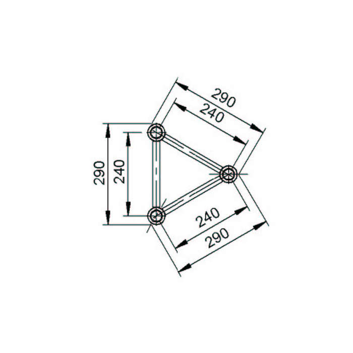 ALUSTAGE TRIO 290 TRUSS 2M