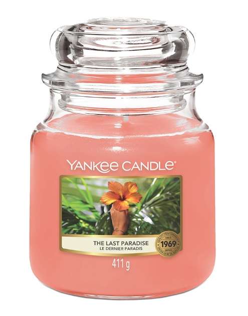 Yankee Candle Last Paradise Medium Jar Retail Box No