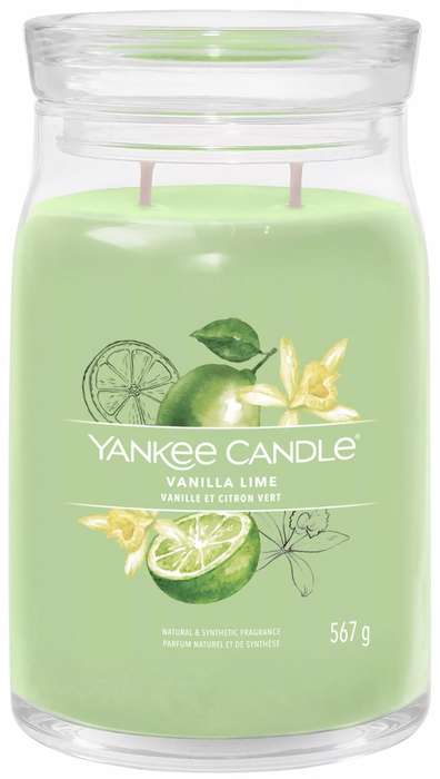 Yankee Candle Vanilla lime Signature Large Jar
