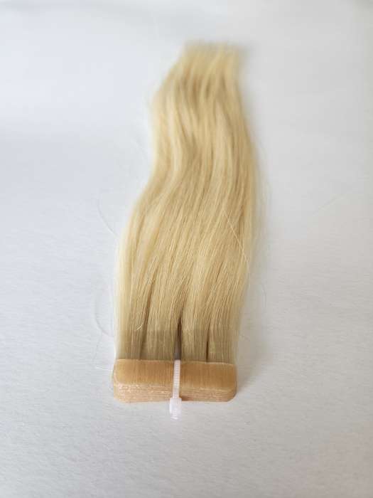 30cm 613A platinum (beach) blonde Tape in hair extensions 10pc European remy human hair