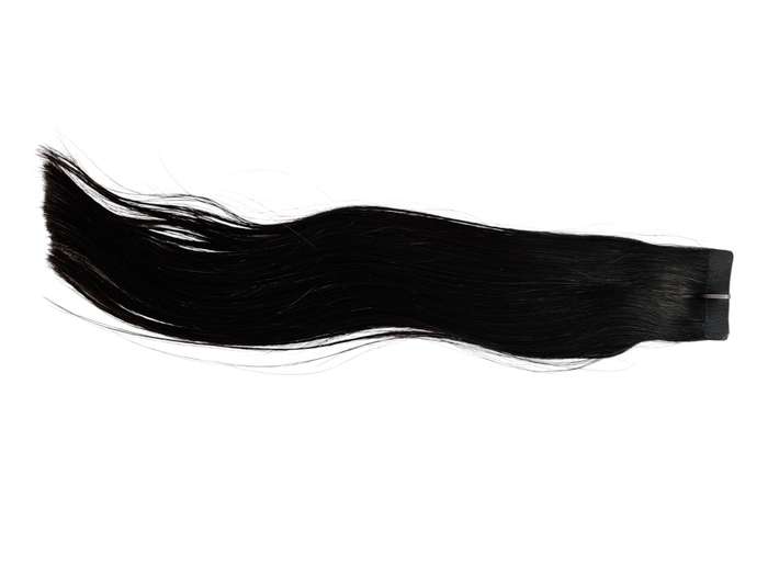 30cm 1b Black brown Tape in 10pc virgin Indian remy human hair