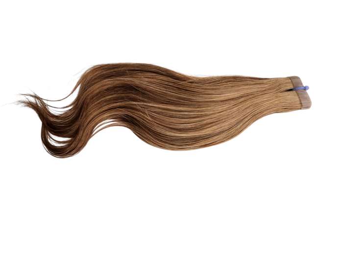30cm *M7-8.1 Savanna blonde mix Tape in hair extensions 10pc European remy human hair