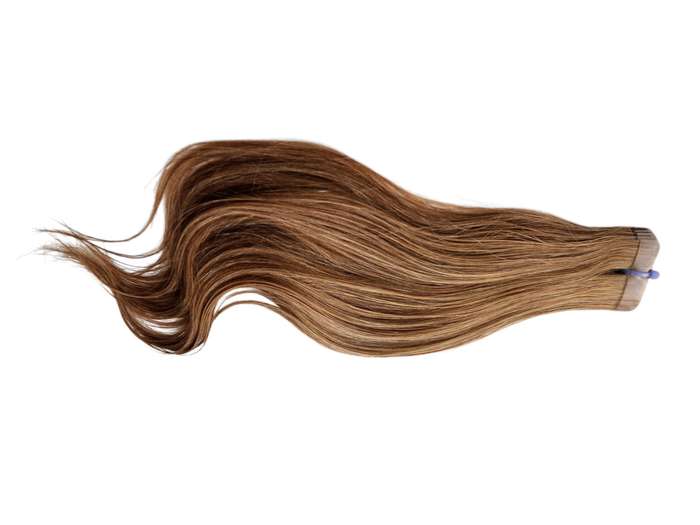 30cm *M7-8.1 Savanna blonde mix Tape in hair extensions 10pc European remy human hair