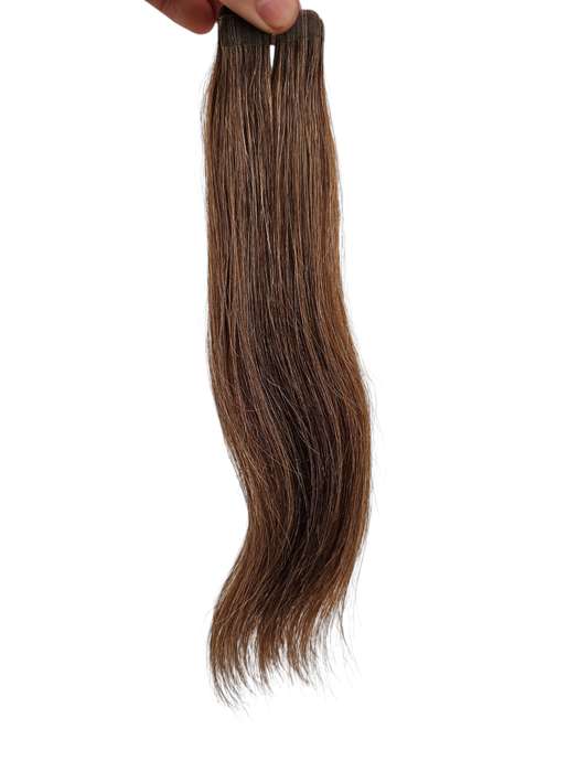 30cm *M4-12 Light brown mix Tape in hair extensions 10pc European remy human hair