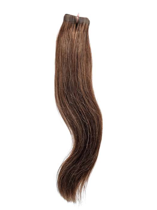 30cm *M4-12 Light brown mix Tape in hair extensions 10pc European remy human hair