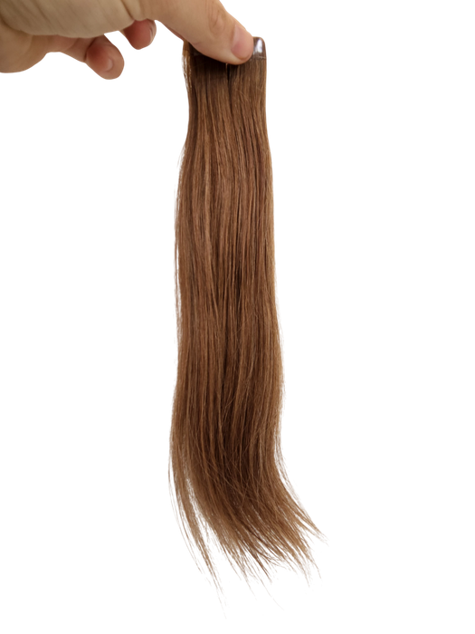 30cm *7.11 Extra ash dark blonde Tape in hair extensions 10pc European remy human hair