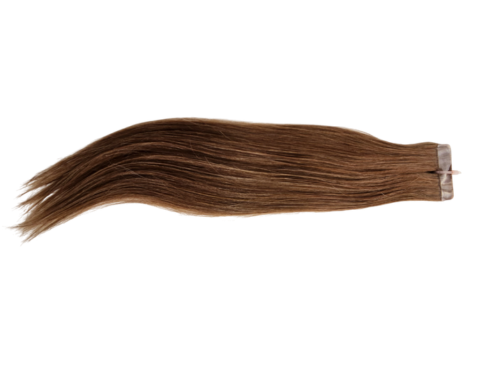 30cm *7.11 Extra ash dark blonde Tape in hair extensions 10pc European remy human hair
