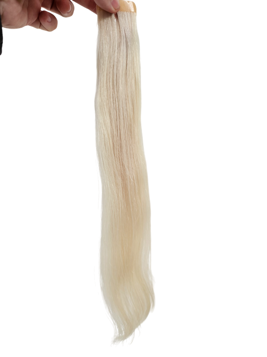 30cm *60 light platinum blonde Tape in hair extensions 10pc European remy human hair