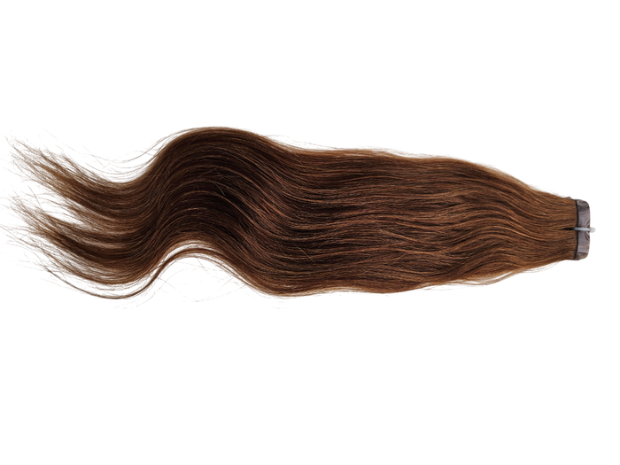 30cm *6 Chestnut brown Tape in 10pc Indian remy human hair