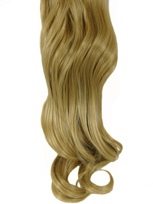 10 Piece Wavy Long 55-60cm Full Head Clip-on Hair Extensions XXL - 27-613 Strawberry/Platinum Blonde