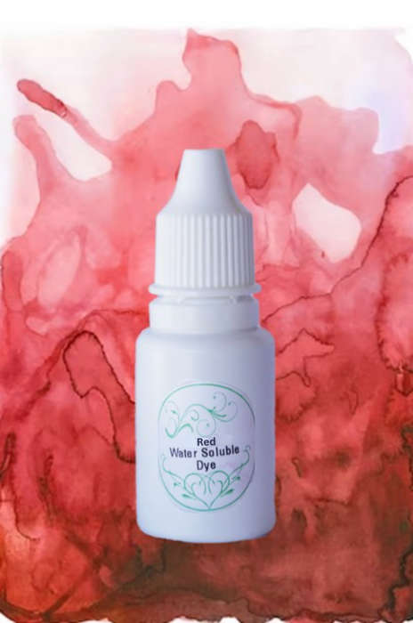 Red Water Soluble Dye - 15ml