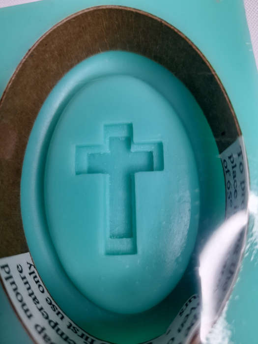Cross Silicone Soap Mould