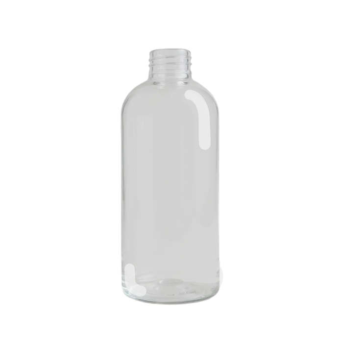 Boston Bottle (Clear) - 250ml Short