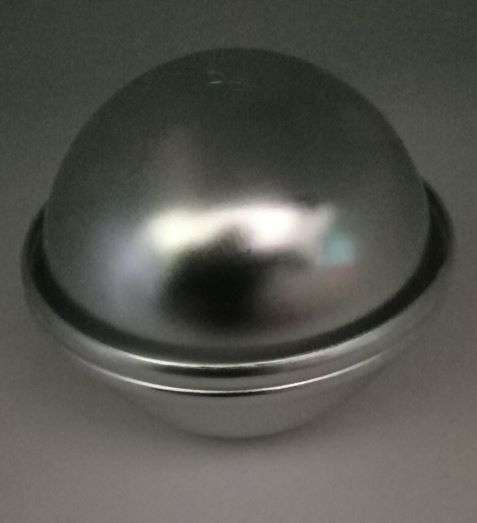 Aluminium Fizz Ball Round Mould - 70mm