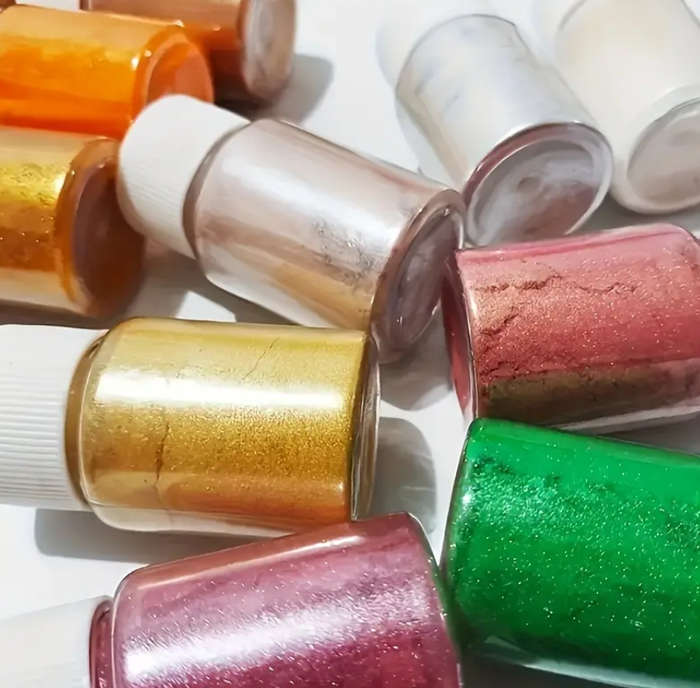 12pcs Mica Powder Dye Set - 20ml each